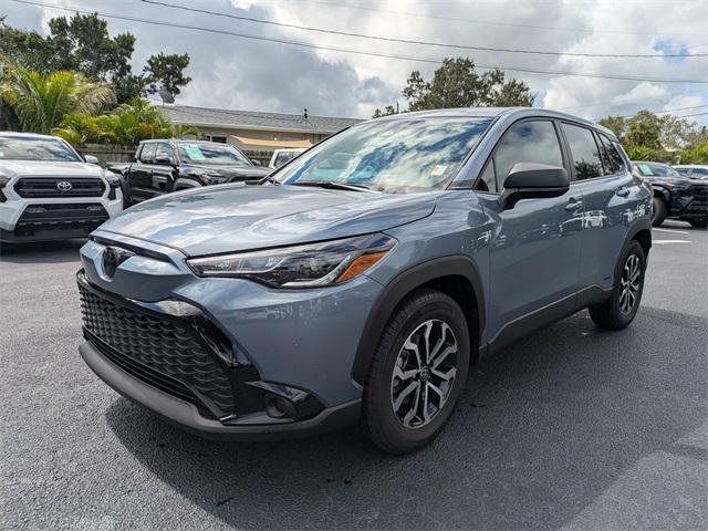 used 2024 Toyota Corolla Cross Hybrid car, priced at $27,998
