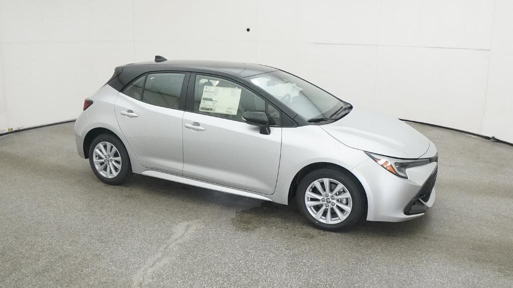 new 2025 Toyota Corolla Hatchback car, priced at $27,201