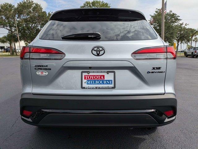new 2025 Toyota Corolla Cross Hybrid car, priced at $37,252
