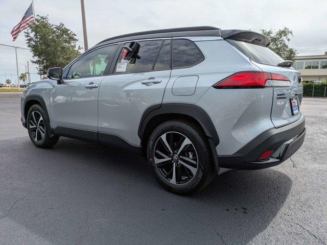 new 2025 Toyota Corolla Cross Hybrid car, priced at $37,252