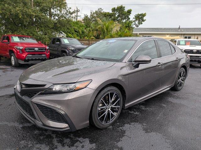 used 2021 Toyota Camry car, priced at $20,885