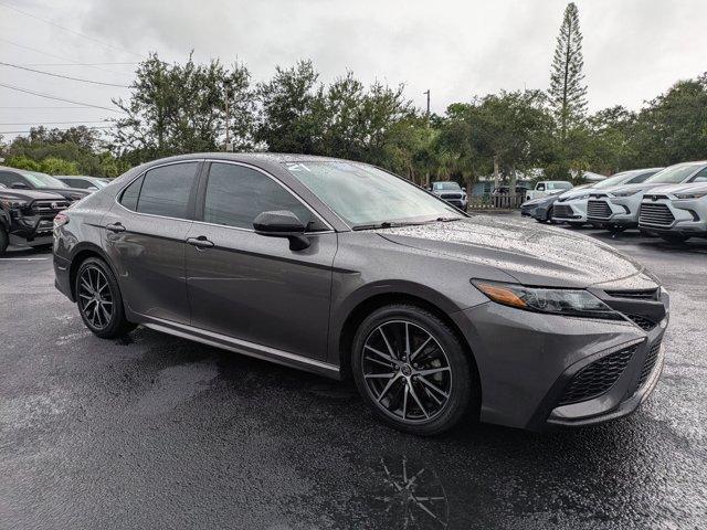 used 2021 Toyota Camry car, priced at $20,885