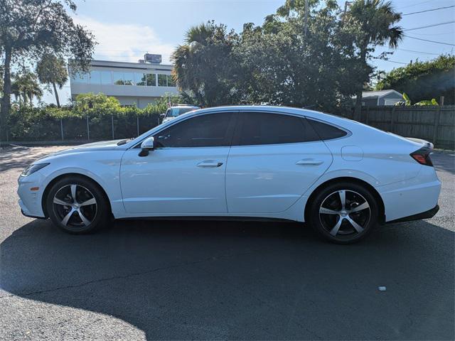 used 2021 Hyundai Sonata car, priced at $14,485