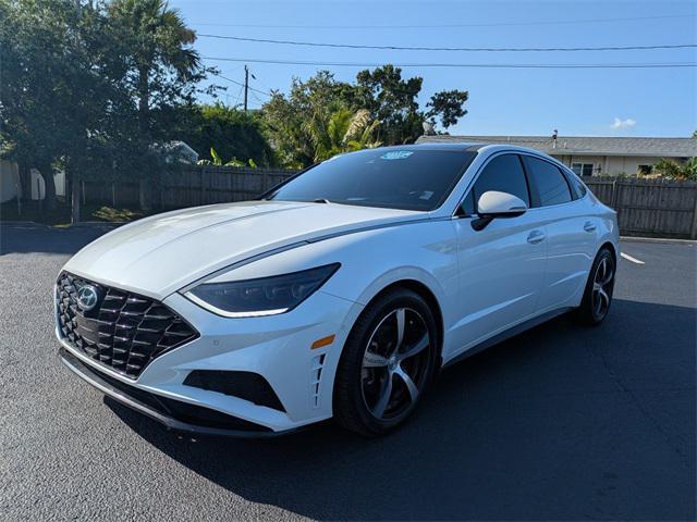 used 2021 Hyundai Sonata car, priced at $14,485