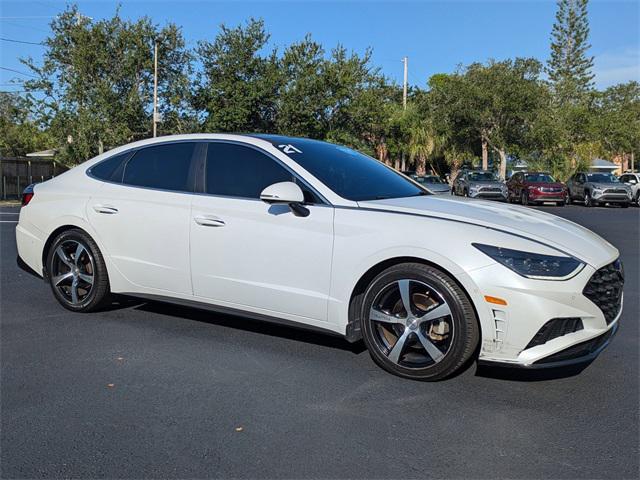 used 2021 Hyundai Sonata car, priced at $14,485