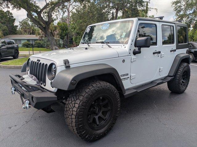 used 2016 Jeep Wrangler Unlimited car, priced at $17,488