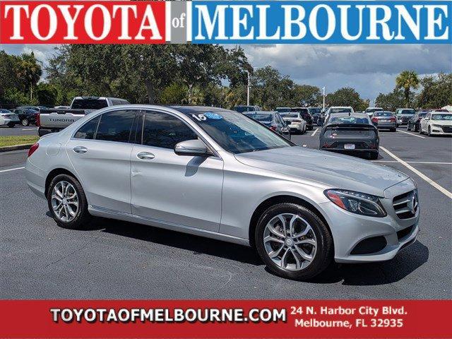 used 2015 Mercedes-Benz C-Class car, priced at $11,995