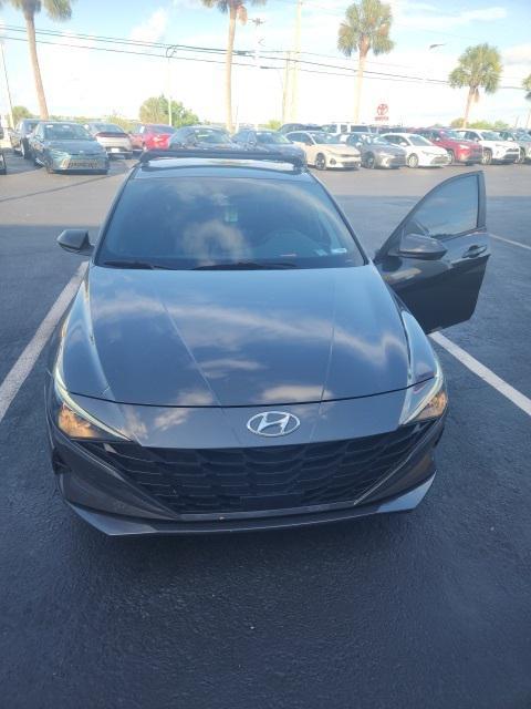 used 2023 Hyundai Elantra car, priced at $16,994