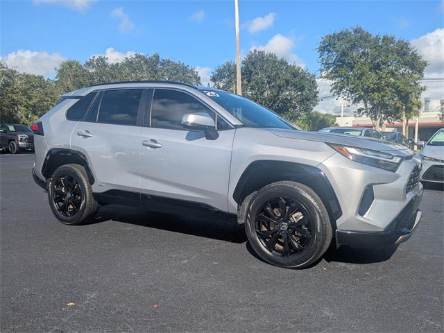 used 2025 Toyota RAV4 Hybrid car, priced at $33,998