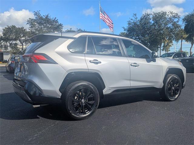 used 2025 Toyota RAV4 Hybrid car, priced at $33,998