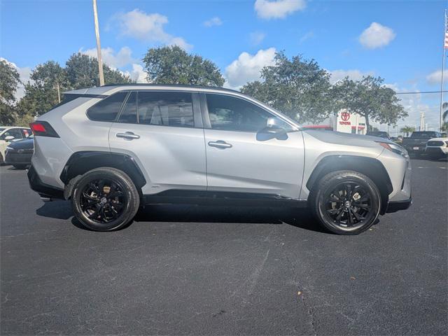 used 2025 Toyota RAV4 Hybrid car, priced at $33,998