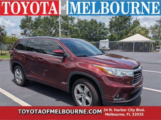 used 2015 Toyota Highlander car, priced at $26,998