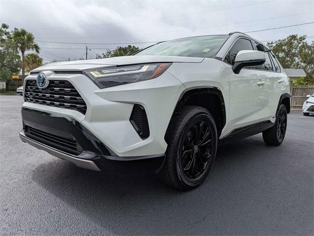used 2022 Toyota RAV4 Hybrid car, priced at $29,886