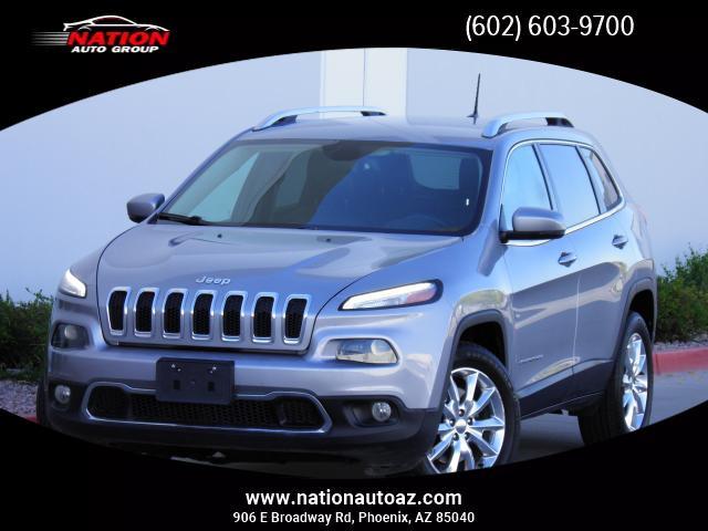used 2017 Jeep Cherokee car, priced at $9,900