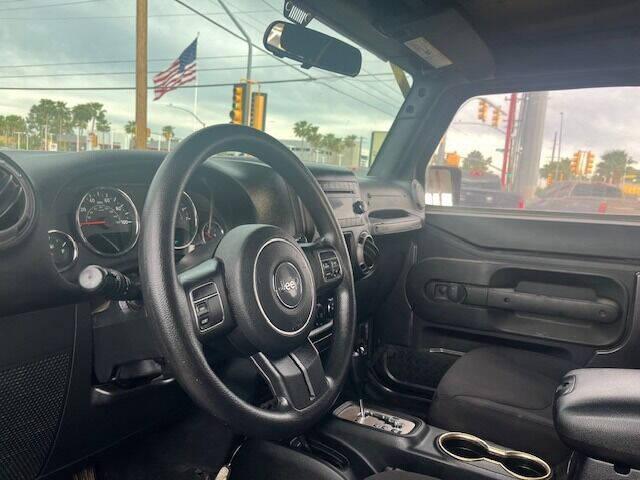 used 2017 Jeep Wrangler Unlimited car, priced at $17,990