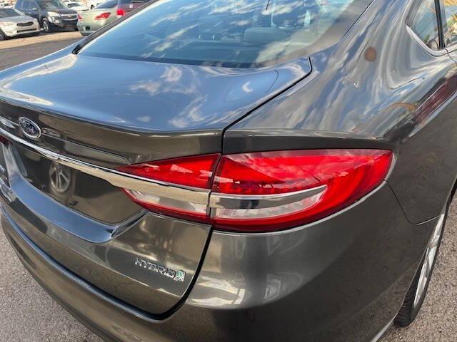 used 2017 Ford Fusion Hybrid car, priced at $11,990
