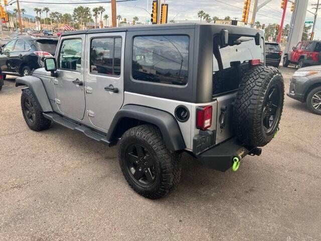 used 2018 Jeep Wrangler JK Unlimited car, priced at $21,990