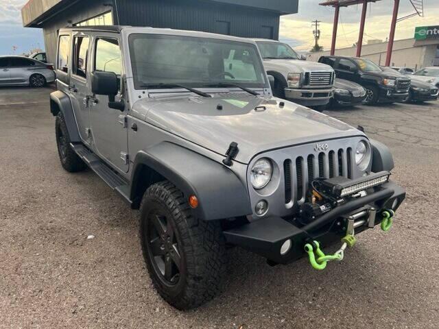 used 2018 Jeep Wrangler JK Unlimited car, priced at $21,990