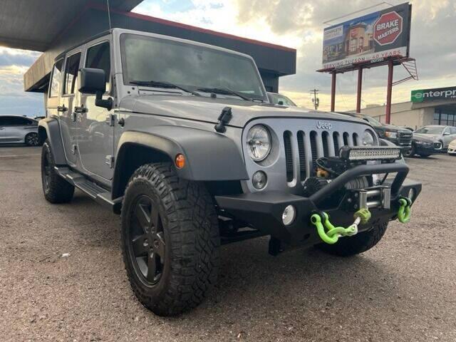 used 2018 Jeep Wrangler JK Unlimited car, priced at $21,990