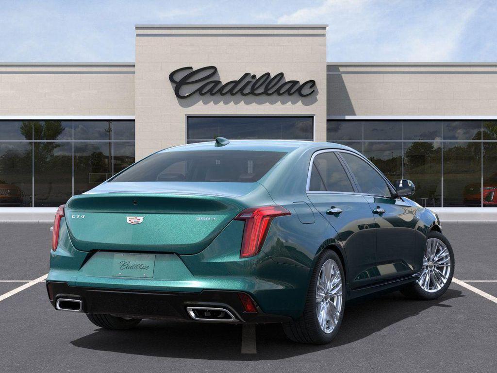 new 2025 Cadillac CT4 car, priced at $43,165