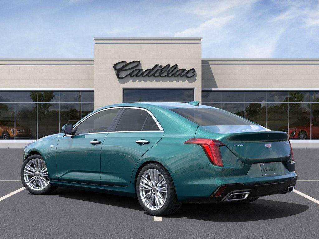 new 2025 Cadillac CT4 car, priced at $43,165