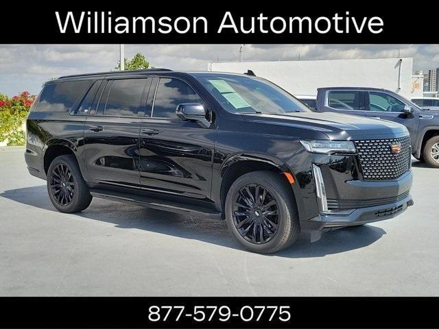 used 2022 Cadillac Escalade ESV car, priced at $67,995