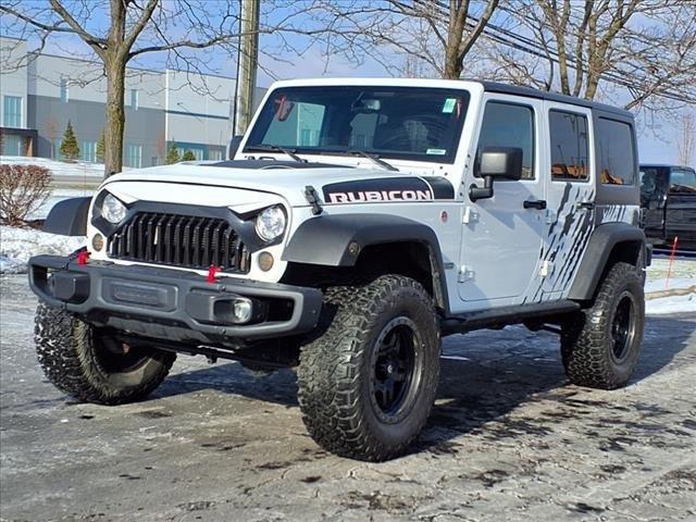 used 2017 Jeep Wrangler Unlimited car, priced at $18,485