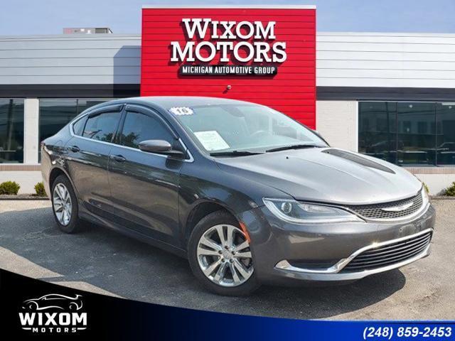 used 2016 Chrysler 200 car, priced at $10,798