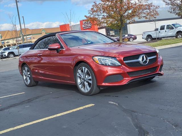 used 2018 Mercedes-Benz C-Class car, priced at $27,938