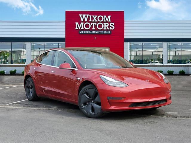 used 2019 Tesla Model 3 car, priced at $23,998