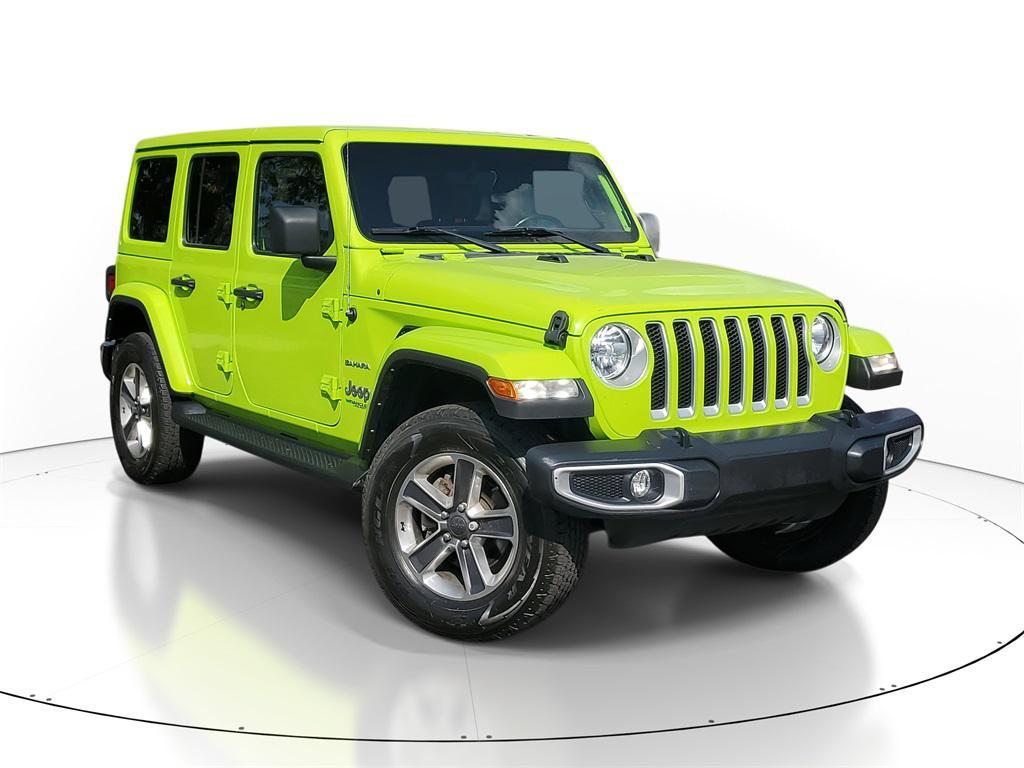 used 2021 Jeep Wrangler Unlimited car, priced at $30,337