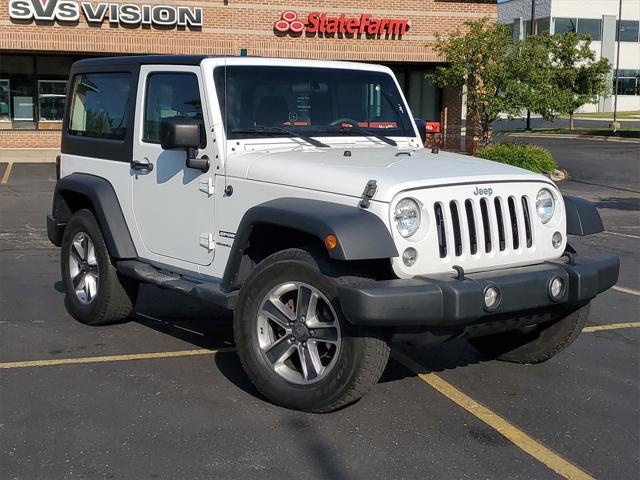 used 2018 Jeep Wrangler JK car, priced at $17,453