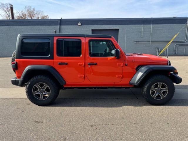 used 2018 Jeep Wrangler Unlimited car, priced at $22,995