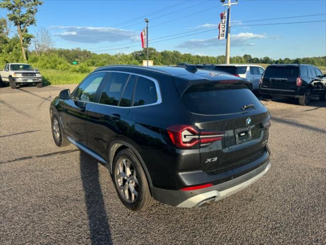 used 2022 BMW X3 car, priced at $33,995