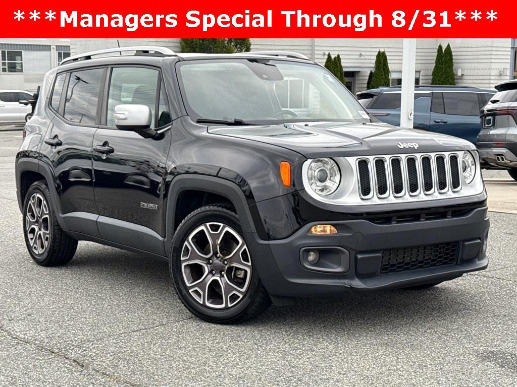 used 2018 Jeep Renegade car, priced at $13,500