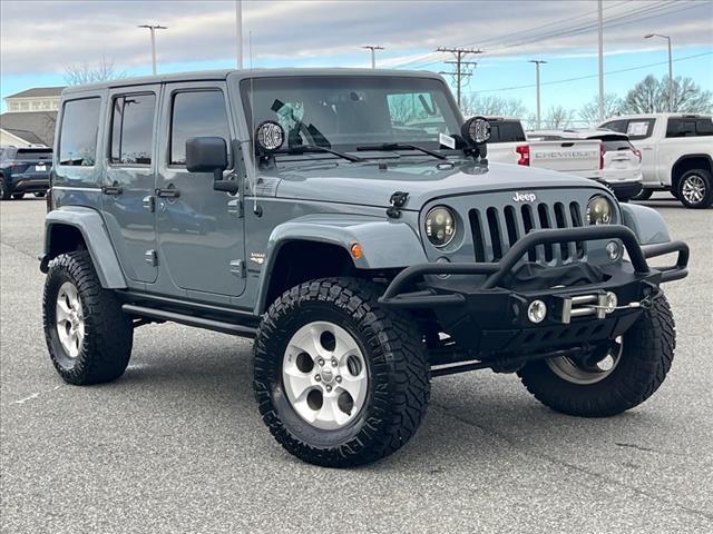 used 2014 Jeep Wrangler Unlimited car, priced at $18,500