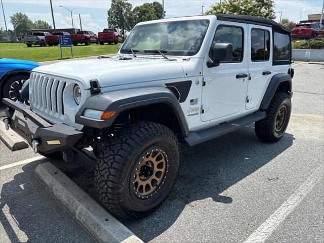 used 2020 Jeep Wrangler Unlimited car, priced at $27,175