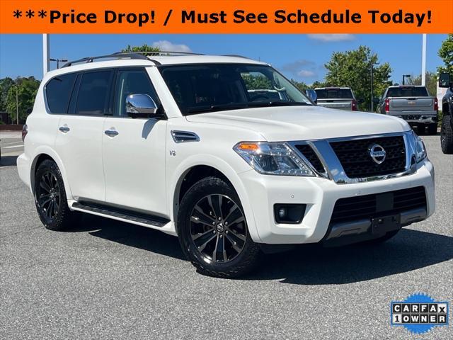 used 2020 Nissan Armada car, priced at $33,000