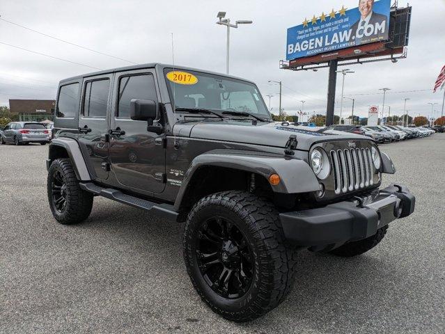 used 2017 Jeep Wrangler Unlimited car, priced at $28,981