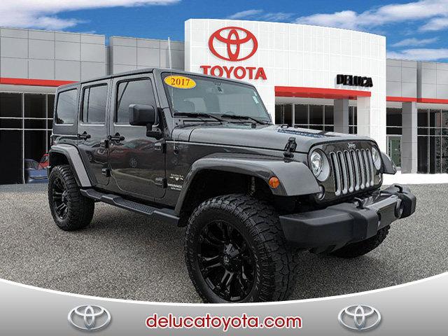 used 2017 Jeep Wrangler Unlimited car, priced at $28,981