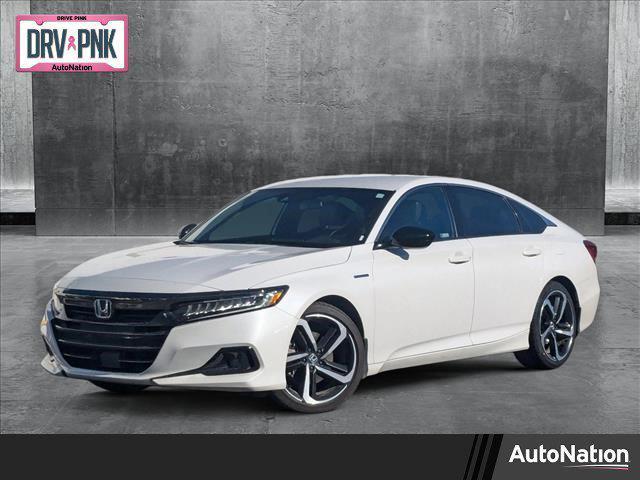 used 2022 Honda Accord Hybrid car, priced at $24,372