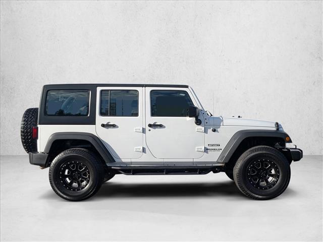 used 2017 Jeep Wrangler Unlimited car, priced at $19,988