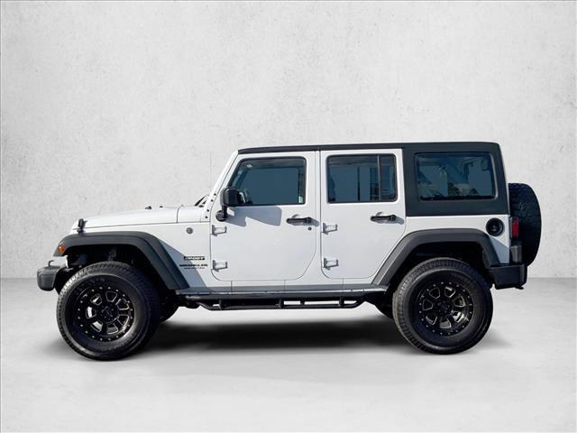 used 2017 Jeep Wrangler Unlimited car, priced at $19,988