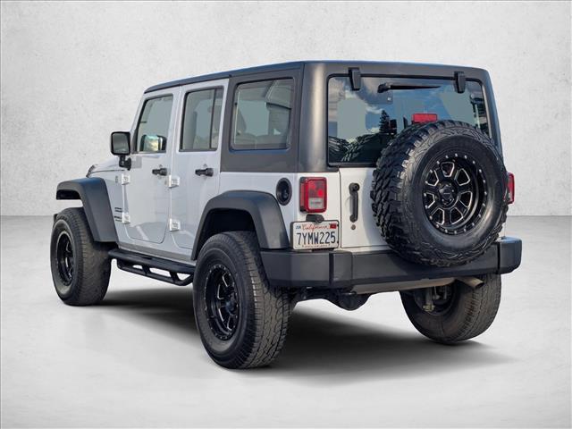 used 2017 Jeep Wrangler Unlimited car, priced at $19,988