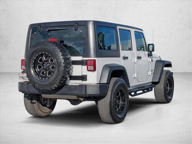 used 2017 Jeep Wrangler Unlimited car, priced at $19,988