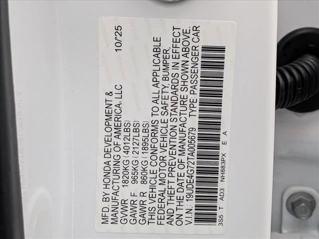 new 2026 Acura Integra car, priced at $40,995