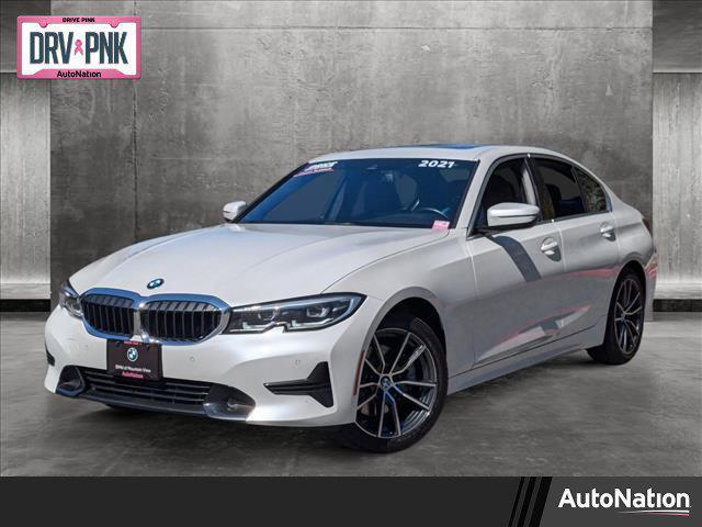 used 2021 BMW 330 car, priced at $27,133