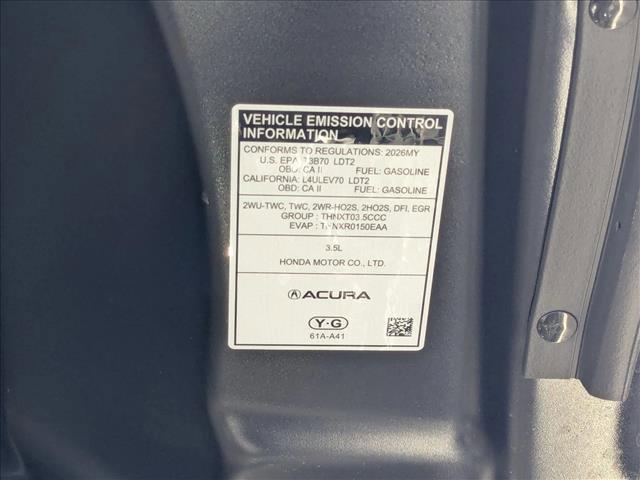 new 2026 Acura MDX car, priced at $70,850