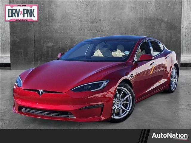 used 2023 Tesla Model S car, priced at $54,922