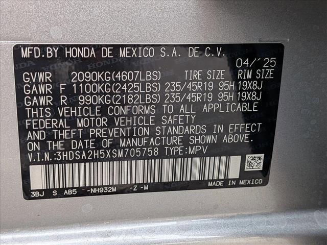 new 2025 Acura ADX car, priced at $41,350